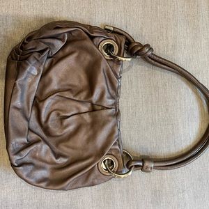 Coach gray handbag, used but like new.
